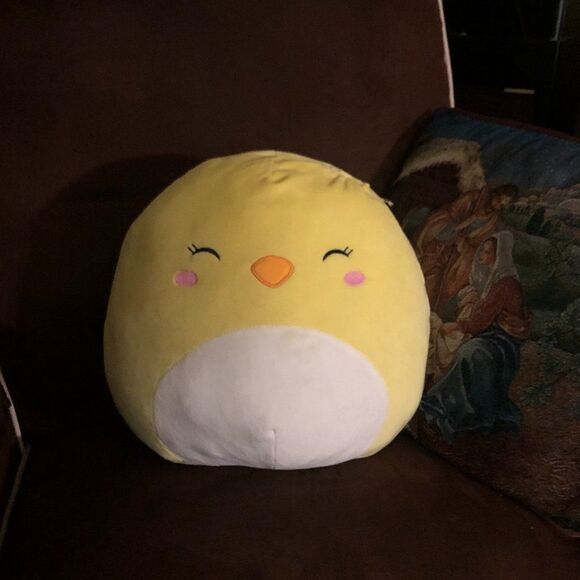 RARE Chuck The Chick Squishmallow 16" Yellow - Picture 1 of 12